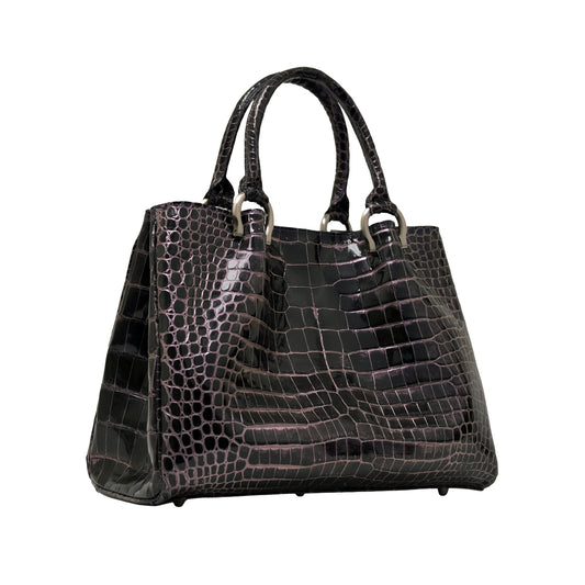 クロコダイルハンドバッグ
