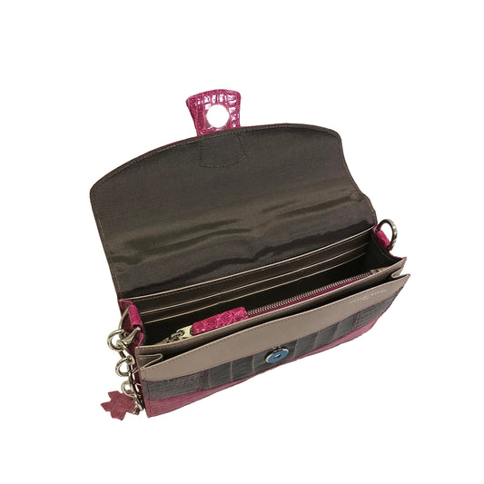 クロコダイルウォレットバッグ