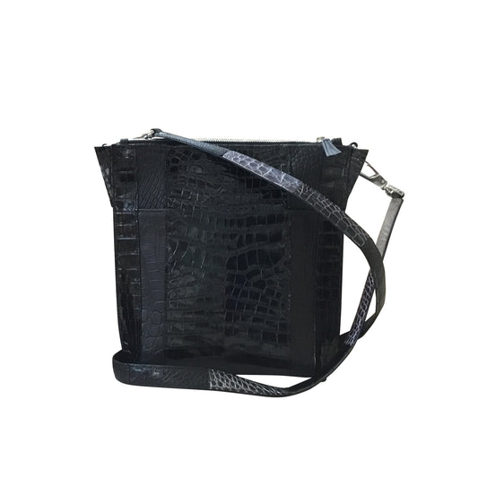 クロコダイルフリルポシェット